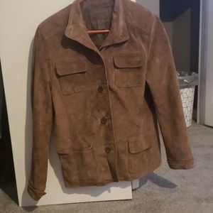 John Paul Richard Uniform Leather Suede Jacket